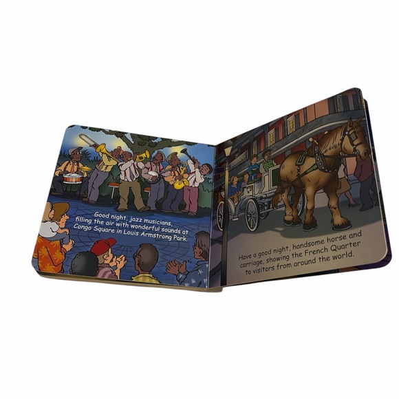 Good Night New Orleans Board Book by Adam Gamble and Mark Jasper - Picture 4 of 4